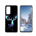 thumbnail image 1 of Compatible with Motorola MOTO Edge 5G UW Phone Case, deer-animal1 Case Silicone Protective for Teen Girl Boy Case for Motorola MOTO Edge 5G UW, 1 of 1