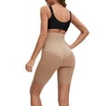 thumbnail image 3 of INSPIRE CHIC Women's Mesh High Waist Tummy Control Thigh Slimmers Slip Shorts for Under Dresses Shapewear XL Beige, 3 of 6