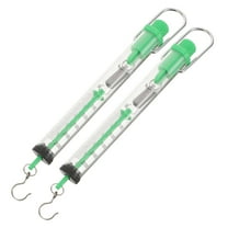 OUNONA handheld spring scale Plastic Weighing Scale 2Pcs