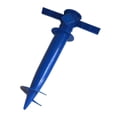 thumbnail image 3 of Support de Parasol de Pêche au Sol Parasol de Pelouse Support de Parasol Ancre pour Bleu, 3 of 8