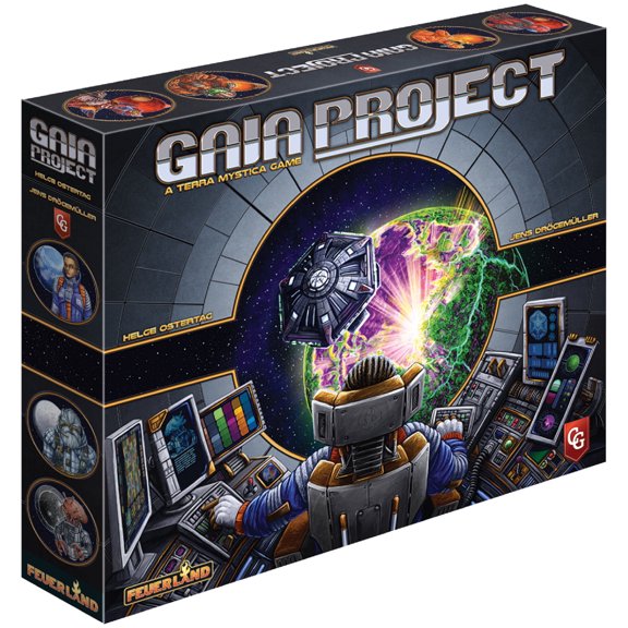 Capstone Games: Gaia Project - Strategy Board Game, 1-4 Players, Ages 14 , 120 Min