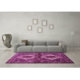 thumbnail image 3 of Ahgly Company Indoor Round Persian Pink Traditional Area Rugs, 4' Round, 3 of 4