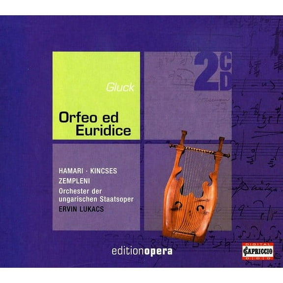 Ervin Lukacs - Orfeo Ed Euridice - Music & Performance - CD