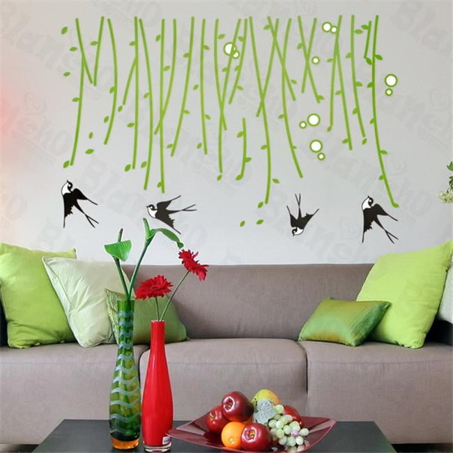 Weeping Willow Large Wall Decals Stickers Appliques Home Decor Com - Weeping Willow Home Decor
