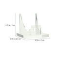 thumbnail image 4 of Acrylic Display Stand Geode Mineral Agate Storage Holder Transparent Crystal Display Stand, 4 of 9
