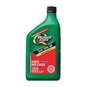 Quaker State Defy 4-Cycle Engine 10W-30 Multi Grade Motor Oil 1 qt. for Higher Mileage (Pack of 6)