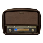 ElectroHome EANOS700 Signature Retro Music System - Audio system - real wood veneer walnut