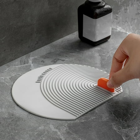 

Yanerim 2Pcs Floor Drain Cover Effective Sealing Floor Drain Deodorant Cover with Handle for Home Kitchen Bathroom