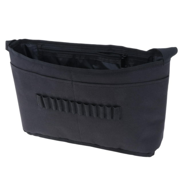 jinwen Golf Cart Bag Pouch Back Zipper Pocket Front Tee Holder Carrier Gift for Men