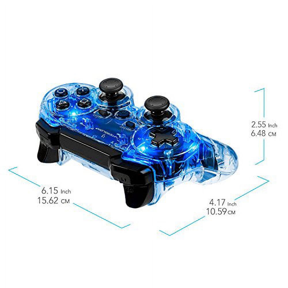 Afterglow Wireless Controller: Signature Blue - PS3, PC - image 2 of 5