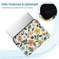 thumbnail image 2 of FORMRS 15"-15.6" Laptop Sleeve Protective Case Soft Carrying Quilted Computer Bag Cover, Retro Colorful Flowers, 2 of 7