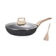 thumbnail image 2 of Sartén redonda con tapa Utensilios de cocina Utensilios de cocina Sartén antiadherente multiusos para carne para acampar Huevo Restaurante Albóndigas, 2 of 7