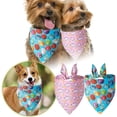 thumbnail image 5 of Easter Pet Dog Triangle Bandana Bib Dog Scarf Clothing Egg Rabbit Easter, 5 of 5