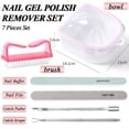 thumbnail image 6 of ODDPC 2Pack Nail Soaking Bowl Nail Soak Off Bowl Acrylic Gel Polish Remover Nail Art Spa Tool for Manicure, 6 of 6