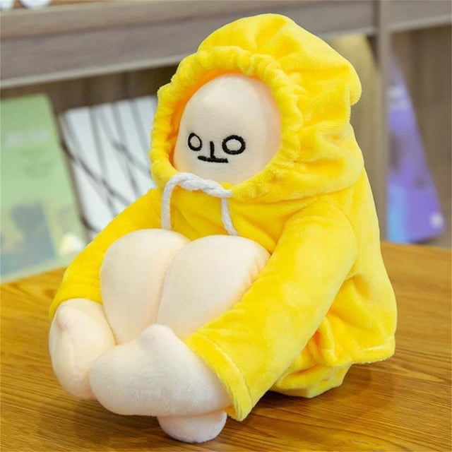 Buy 2 Get 3! Plush Banana Doll Toys, Creative Banana Stuffed Toy With Multiple Funny Poses, Plush Banana Toy With Magnet Hand, Gifts For Boys Girls Birthday Party