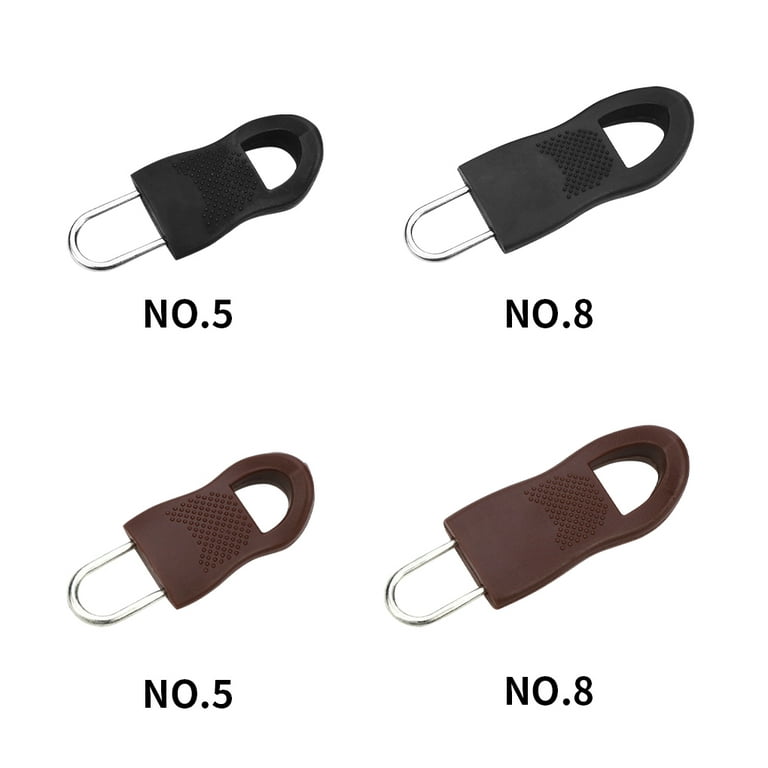 6/12Pcs Fix Zip Puller, Zip Slider Repair Instant Kit, Fix Zipper Removable  Rescue Replacement Pack, Instant Zipper Replacement Set, for Coats Jacket/