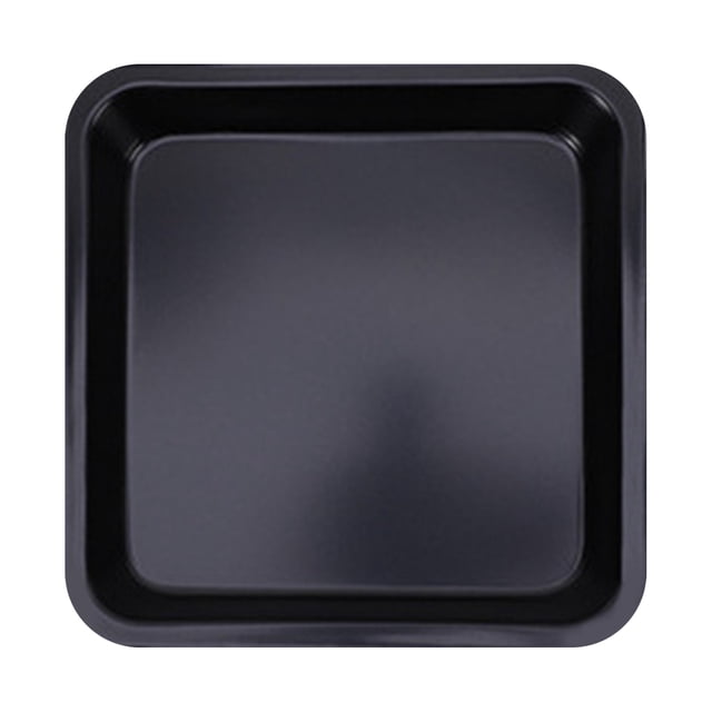 7/8 Inch Square Non-Stick Baking Pan Set, Vintage Golden Heat-Resistant Cake Tin, Dishwasher Safe Carbon Steel Bakeware for Kitchen Oven