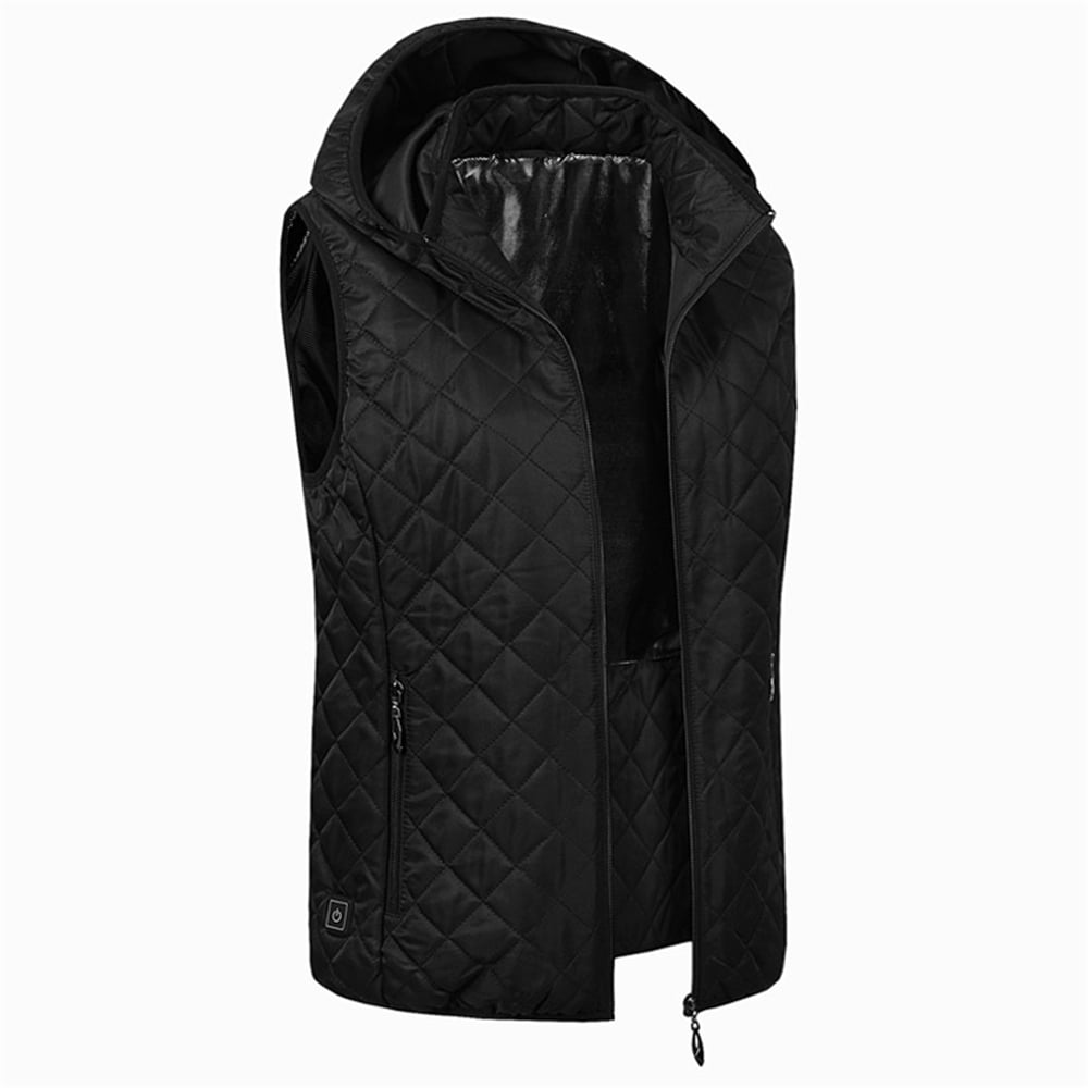 Heated Vest,Lightweight Heated Fleece Vest 3 Temperature Control with