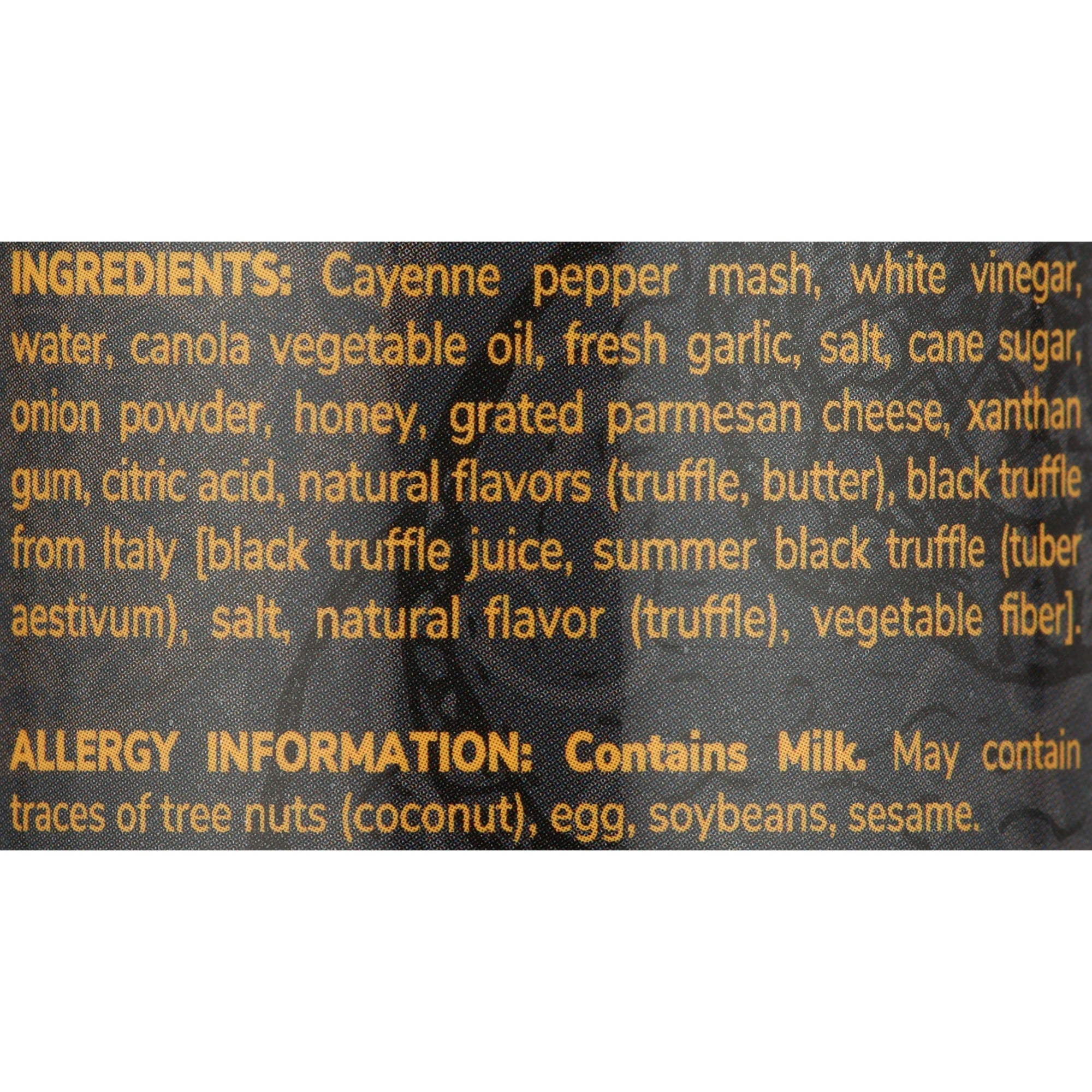 Melinda's Black Truffle Hot Sauce, Condiment and Sauce, 12 oz ( 2 Pack )
