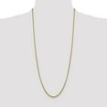 thumbnail image 5 of Auriga Fine Jewelry 14K Yellow Gold 2.45 mm Semi-Solid Round Box Chain Necklace for Women 30", 5 of 7