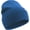 1-blue, variant on Winter Knit Beanie Hats for Women Men, Soft Breathable Cotton Skull Cap, Warm Stretchy Daily Outdoor Knitted Caps