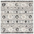 thumbnail image 6 of SAFAVIEH Manhattan Cenric Southwestern Area Rug, Ivory/Black, 6' x 6' Round, 6 of 10