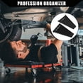 thumbnail image 2 of Unique Bargains 2 Pcs Car Magnetic Wrench Organizer Wrench Rack Tool Trays for Tool Box Wall Mounted Storage 12 Grooves, 2 of 7