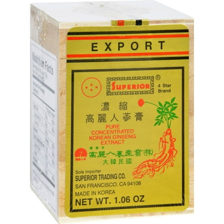 UPC 032133010700 product image for Superior Trading Co. 859348 Superior 4-Star Brand Pure Concentrated Korean Ginse | upcitemdb.com