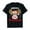 Black, variant on Savings Clearance 2025! asdoklhq Clearance Plus Size Christmas Clothing,Women Men O-Neck Short Sleeve Merry Christmas Cartoon Print Family Top T-Shirt