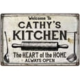 thumbnail image 1 of CATHY'S Kitchen Farmhouse Sign 16 x 24 Matte Finish Metal 116240033166, 1 of 1