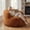 Caramel, variant on Fulsmile Bean Bag Chair Large Plush Chairs for Adults Giant Beanbag Chair Bean Bag Sofa with Stuffed Memory Foam Oversized Bean Lounger Chair for Reading Gaming Relaxing, Pink