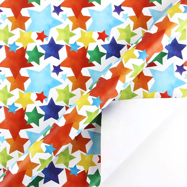 Sokhug Clearance Christmas Gift Paper Gift Paper Vintage Floral Paper Kraft Paper Wrapping Paper