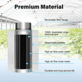 thumbnail image 3 of 4 Inch Air Carbon Filter Odor Control, Reversible Flange, Pre-Filter Included, Smelliness Scrubber for Grow Tent Rooms, 3 of 6