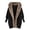 Khaki, variant on Womens Plaid Shacket Jacket Long Sleeve Hooded Jackets Fall Winter Warm Blue, M