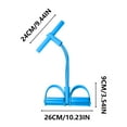 thumbnail image 6 of 21 Fitness Resistance Bands-4 Tube Pedal Ankle Puller 2026 Upgrade Stretch Bands for Exercise Sit Up Exercise Equipment AB Training Auxiliary Device Workout Equipment for Women Men(Blue), 6 of 9