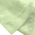 thumbnail image 3 of Solid Sheer Window Drapes, (Set of 2) Multipurpose Sheer Curtains, 40 X 84 inch, Sage, 3 of 5