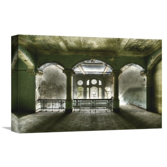 Global Gallery Markus Kuhne,'Ailing Beauty' Stretched Canvas Artwork