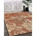 thumbnail image 2 of Ahgly Company Indoor Rectangle Abstract Sandy Brown Abstract Area Rugs, 6' x 9', 2 of 6