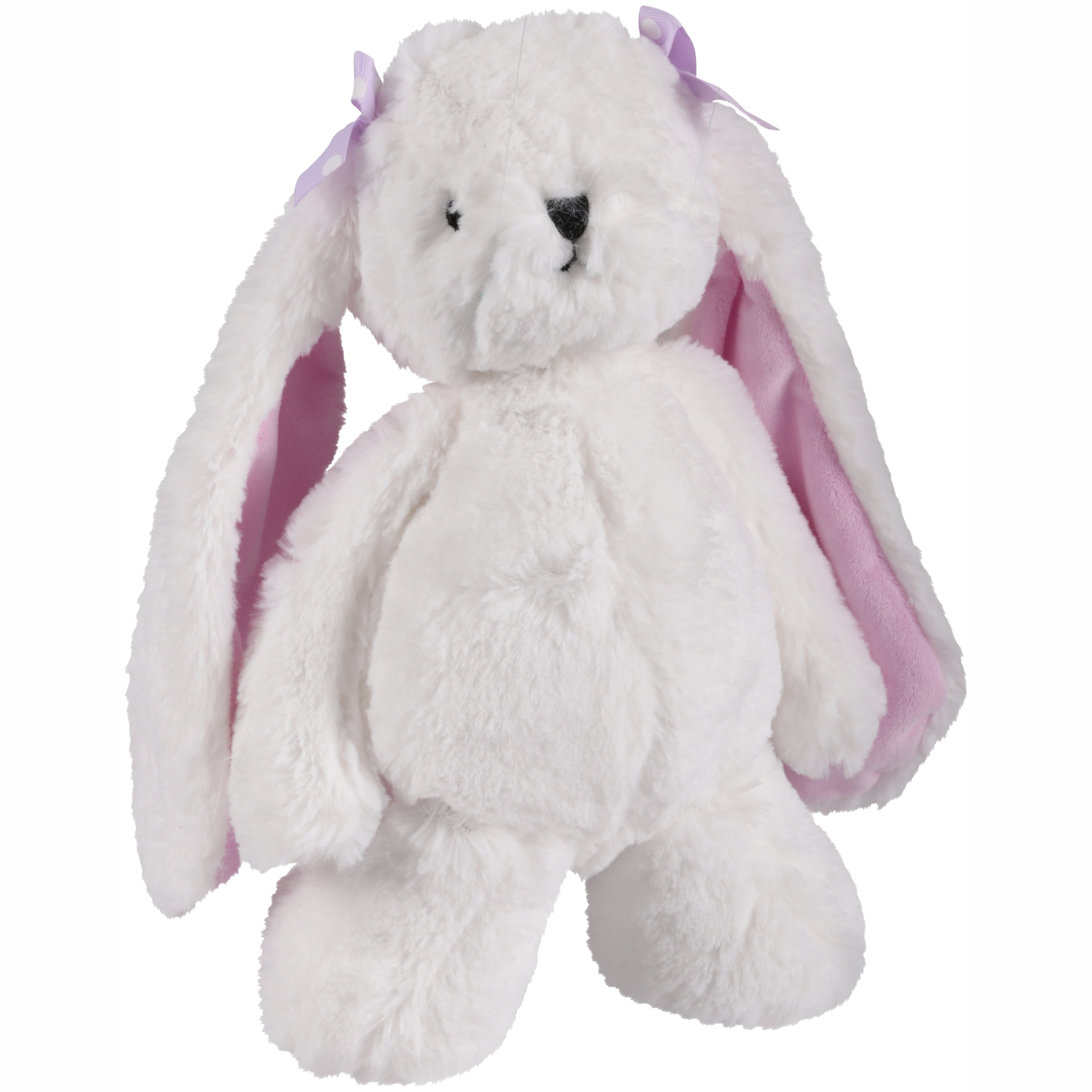 Bedtime Originals Wood Plush Bunny Sasha Lavender Ship for sale online 