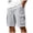 Light Gray, variant on Sport Shorts Men Men's Shorts Casual Elastic Waist Drawstring Lightweight Summer Beach Shorts(Black,XL)