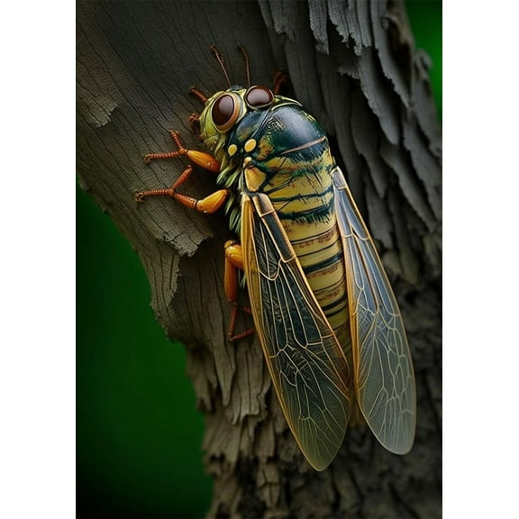 Animal Jigsaw Puzzle 500 Pieces,Cicada Puzzles for Adults,Unique Difficult and Challenge Large Puzzle Educational Games Toys Gift