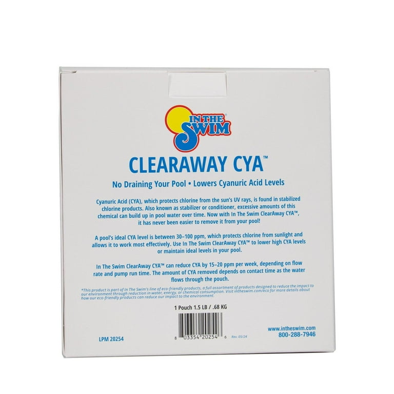 In The Swim ClearAway CYA Cyanuric Acid Remover, 1.5 lbs ITS