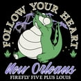 thumbnail image 2 of Men's The Princess and the Frog Firefly Five Plus Louis Graphic T-Shirt, 2 of 4