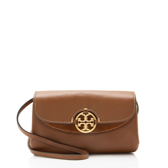 Pre-Owned Tory Burch Leather Miller Flap Crossbody