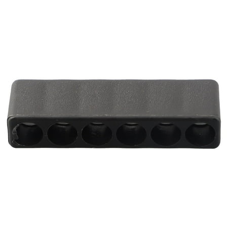 

5 Pcs Bit Holder 6 Hole 1/4 Hex Shank Screwdriver Plastic Screwdriver Storage