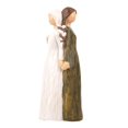 thumbnail image 2 of Figura familiar Gloria escultura de resina adorno de escritorio mini estatua humana Hermanas 6 cm x 4,5 cm x 15,5 cm, 2 of 9