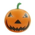 thumbnail image 2 of Bola de calabaza inflable de Halloween, decoración de fiesta de PVC, linda bola naranja para pasillo 60x75cm, 2 of 9