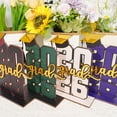 thumbnail image 2 of 2026 Grad Table Sign with Gold Grad Script Wooden Graduation Centerpiece Thoughtful Graduation Gift for Him Her Graduation Party Decorations Keepsake Green, 2 of 5