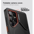 thumbnail image 5 of SURITCH for Samsung Galaxy S25 Ultra Case, Magnetic Protective Cover with Camera Cover and Adjustable Metal Kickstand, Black, 5 of 9