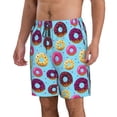 thumbnail image 2 of Naloa Donuts Men's Beach Shorts, Surfing shorts, Swim trunks, Quick Dry Swim Trunks for Surfing Beach Fun - 3X-Large, 2 of 9